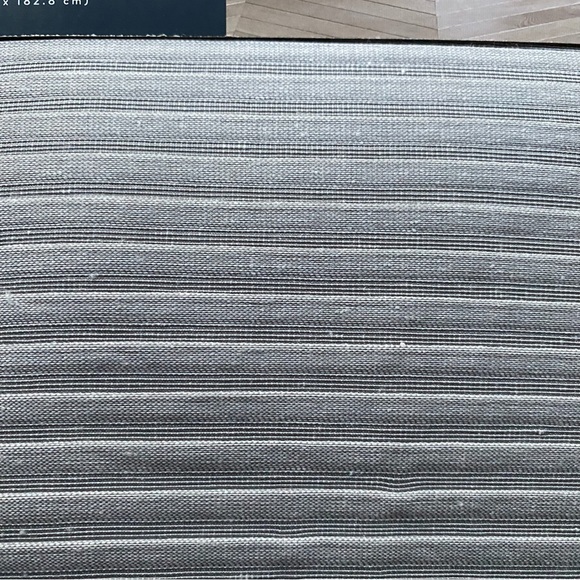 Gray Fabric Shower Curtain by FIELDCREST NWT - Picture 5 of 8